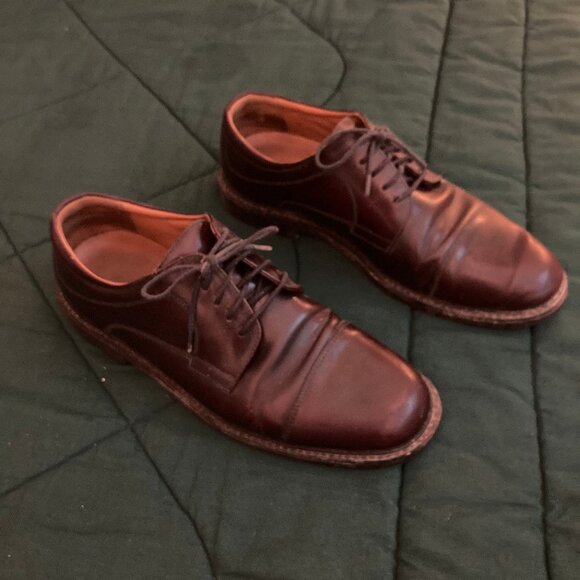 Johnston and Murphy mens leather shoes size 11 - Picture 2 of 4